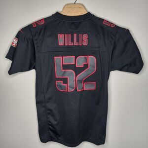 Nike NFL San Francisco Patrick Willis #52 Football Jersey-Youth XL (18-20) Black